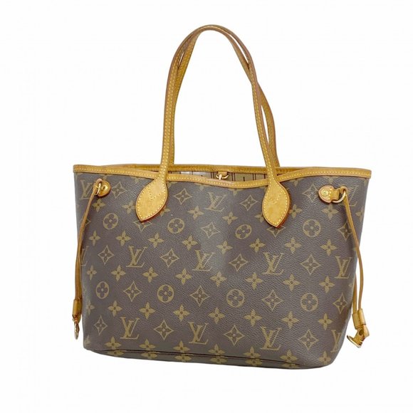 LOUIS VUITTON Brown Monogram Neverfull PM Tote Bag - Picture 1 of 14